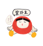 だるまのあかくん（달마의빨강군 ）（個別スタンプ：21）