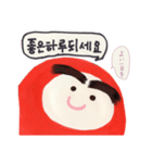 だるまのあかくん（달마의빨강군 ）（個別スタンプ：27）