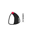 寝坊した食べものたち（個別スタンプ：7）