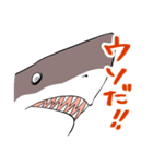 かわいいサメ達のスタンプ2（個別スタンプ：34）
