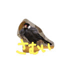 文鳥、モモンガ、ハムスタースタンプ（個別スタンプ：6）