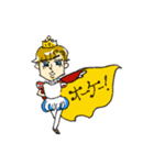 王様スタンプ（個別スタンプ：4）