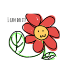 花トキドキ芋虫（個別スタンプ：3）