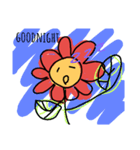 花トキドキ芋虫（個別スタンプ：8）