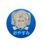 黒ラブ犬「ちゃま」（個別スタンプ：6）