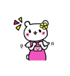 ゆるる〜なくまたん❤︎仲良しさん❤︎（個別スタンプ：7）