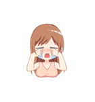 秘密女性（個別スタンプ：8）