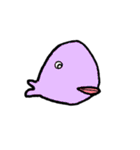 さかなと魚（個別スタンプ：1）