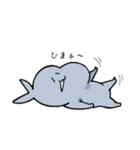 突然自由になったモブちゃん（個別スタンプ：7）