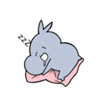 突然自由になったモブちゃん（個別スタンプ：10）