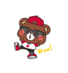 HIP-HOP☆BEAR（個別スタンプ：7）