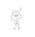 ブヒまる子（個別スタンプ：6）