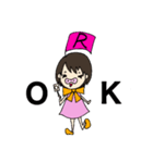 イニシャルスタンプ【R】ぶーちゃんRの日常（個別スタンプ：9）