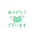 「けろ」のための敬語スタンプ（個別スタンプ：1）