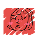 顔顔顔。（個別スタンプ：5）