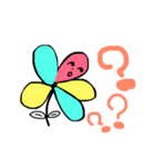 ふわっとフラワー（個別スタンプ：6）