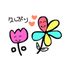 ふわっとフラワー（個別スタンプ：13）