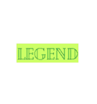5454スタンプ第2弾！ 〜Legend is here 〜（個別スタンプ：38）
