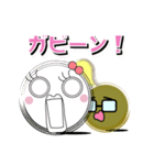 苔ドル『こけ子ちゃん』 with マネージャー（個別スタンプ：11）