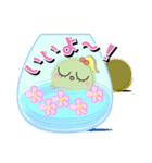 苔ドル『こけ子ちゃん』 with マネージャー（個別スタンプ：14）