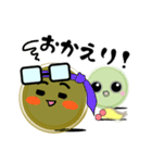 苔ドル『こけ子ちゃん』 with マネージャー（個別スタンプ：22）
