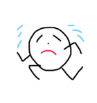 白丸たち。（個別スタンプ：7）