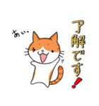 猫ちゃんです。（個別スタンプ：6）