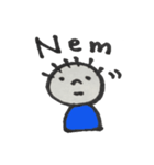 ハンガリーの少年のスタンプ（個別スタンプ：4）