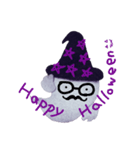 元気なハロウィンおばけ（個別スタンプ：8）