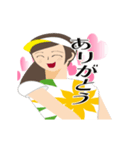 動く、可愛いゴルフ女子（個別スタンプ：19）