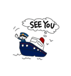 船好き旅好きへのスタンプ -Ship With You-（個別スタンプ：25）