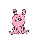 ピンク色ウサギ♡日常会話で使いやすい（個別スタンプ：38）