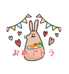 アホの子うさちゃん（個別スタンプ：37）