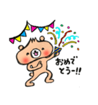 たくさん使える！ぺしゃくま 2（個別スタンプ：9）