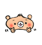 たくさん使える！ぺしゃくま 2（個別スタンプ：40）
