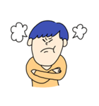 シュールな男の子スタンプ（個別スタンプ：35）
