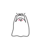 ゆるいおもちのもっちー①（個別スタンプ：9）