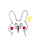 たれ目うさくん（個別スタンプ：7）