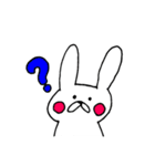 たれ目うさくん（個別スタンプ：10）