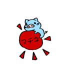 お知らせ豚（個別スタンプ：1）