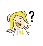 三匹の子むすめ 〜末っ子〜（個別スタンプ：10）