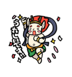 雷神らいたん【風神雷神のこどもたち】（個別スタンプ：6）