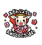 雷神らいたん【風神雷神のこどもたち】（個別スタンプ：12）