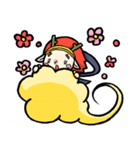 雷神らいたん【風神雷神のこどもたち】（個別スタンプ：36）