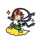 雷神らいたん【風神雷神のこどもたち】（個別スタンプ：40）