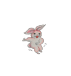 Pink Bunny Lani day（個別スタンプ：19）