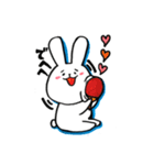 【卓球】うさぴん（個別スタンプ：2）