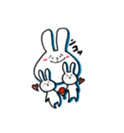 【卓球】うさぴん（個別スタンプ：7）