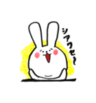 【卓球】うさぴん（個別スタンプ：8）