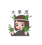 ぱっつん女子スタンプ（個別スタンプ：22）